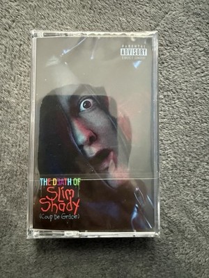 EMINEM - The Death of Slim Shady (CdG) RED CASSETTE SEALED MINT SOLD OUT LIMITED