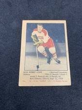 1951-52 Parkhurst Series Hockey ROSS ROBERT LOWE Montreal Canadiens #18