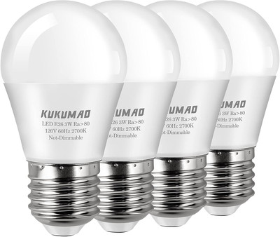 LED Bulb 3W 25 Watt Equivalent , Night Stand Bulb Table Lamp Bulb A15 Light Bulb