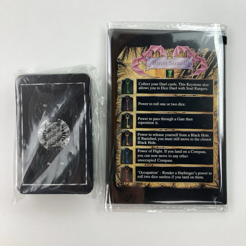 Atmosfear The Harbingers VHS Horror Board Game Mattel 1995 100% Complete - Image 3 of 4