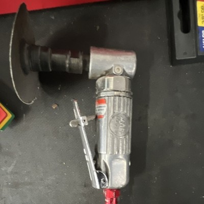 Mac Tools MAC Pneumatic Angle Grinder 4in Type 27 Wheel 90 PSI Silver