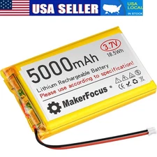 3.7V 5000mAh Lipo Battery Lithium Battery w/Micro PH2.0 for Raspberry Pi Board