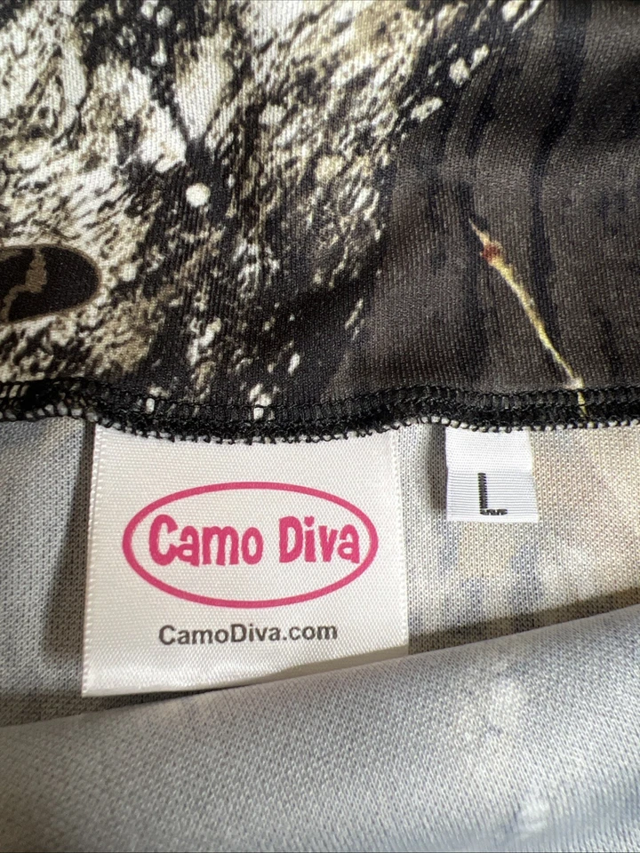 Vestido camuflado para mujer talla grande camuflado marca Diva Foto 4 de 4