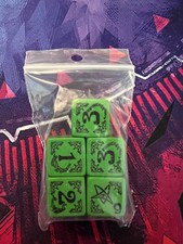 Arkham Nights 2019 Promo - Set of 5 Green Dic...