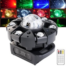 120W Laser RGBW LED Moving Head Light Disco Stage Lighting Beam DMX w/Remote