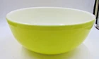 Vintage Pyrex Yellow Large 4 QT Mixing Nesting Bowl 10 1/2" - Made in USA