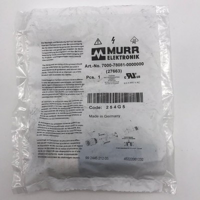 1PCS NEW MURR 7000780810000000 Terminals *cm