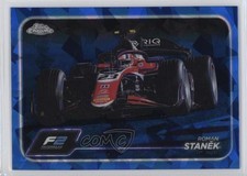 2024 Topps Chrome Sapphire Edition Formula 1 F2 Cars Roman Stanek #110 11s9