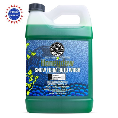 #ad Chemical Guys Car Wash Soap 128 Ounce 1 Gallon Foam Cannon Bucket Honeydew Snow $69.99