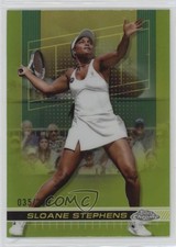 2024 Topps Chrome Lime Green Refractor 35/299 Sloane Stephens #99 0t30