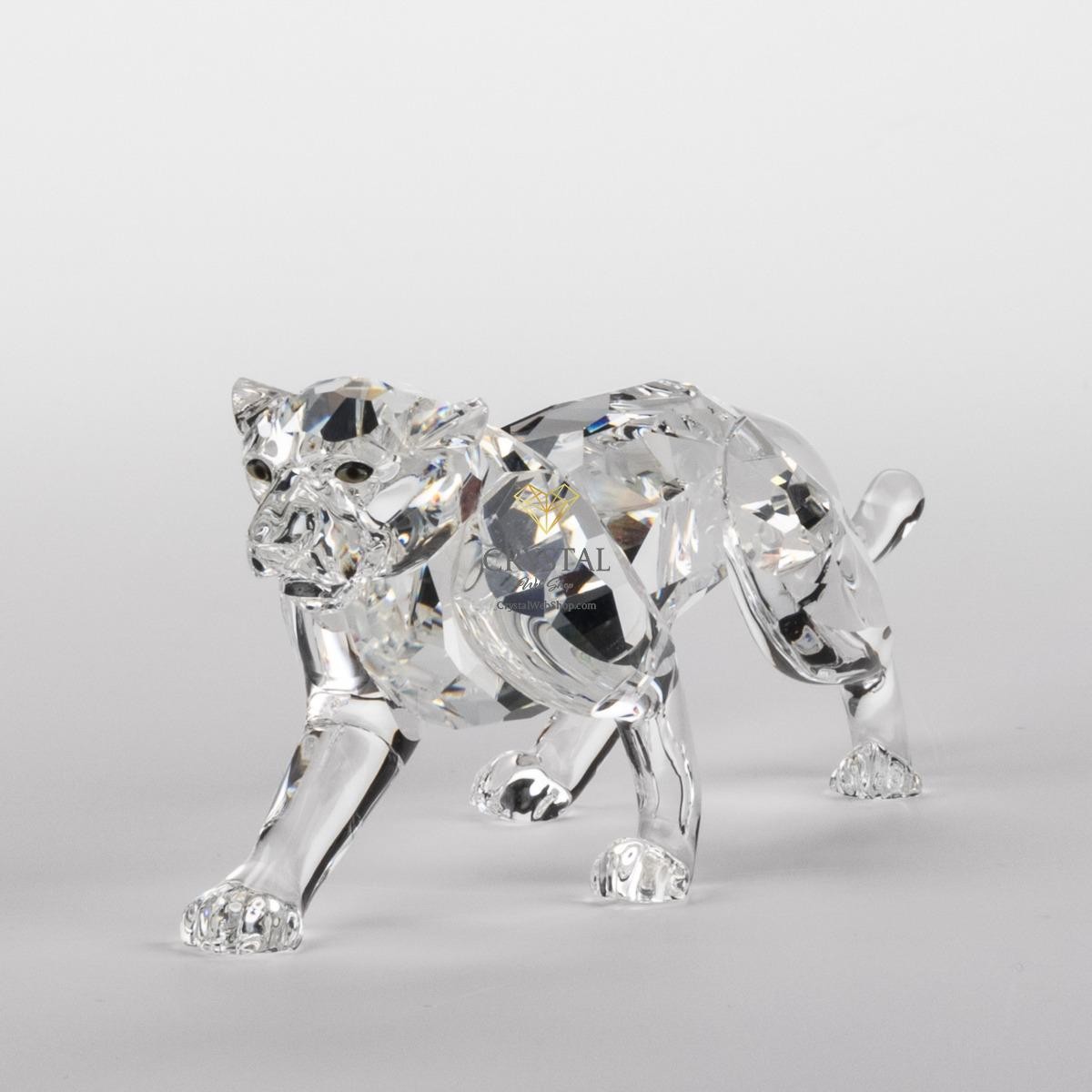 スワロフスキー　ヒョウ　217093 SWAROVSKI Figurine Leopard 217093 | eBay