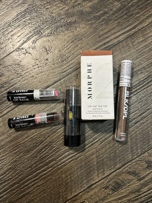 Black Radiance Foundation Stick Brownie Morphe Hint Hint Skin Tint Lip Balm Lot