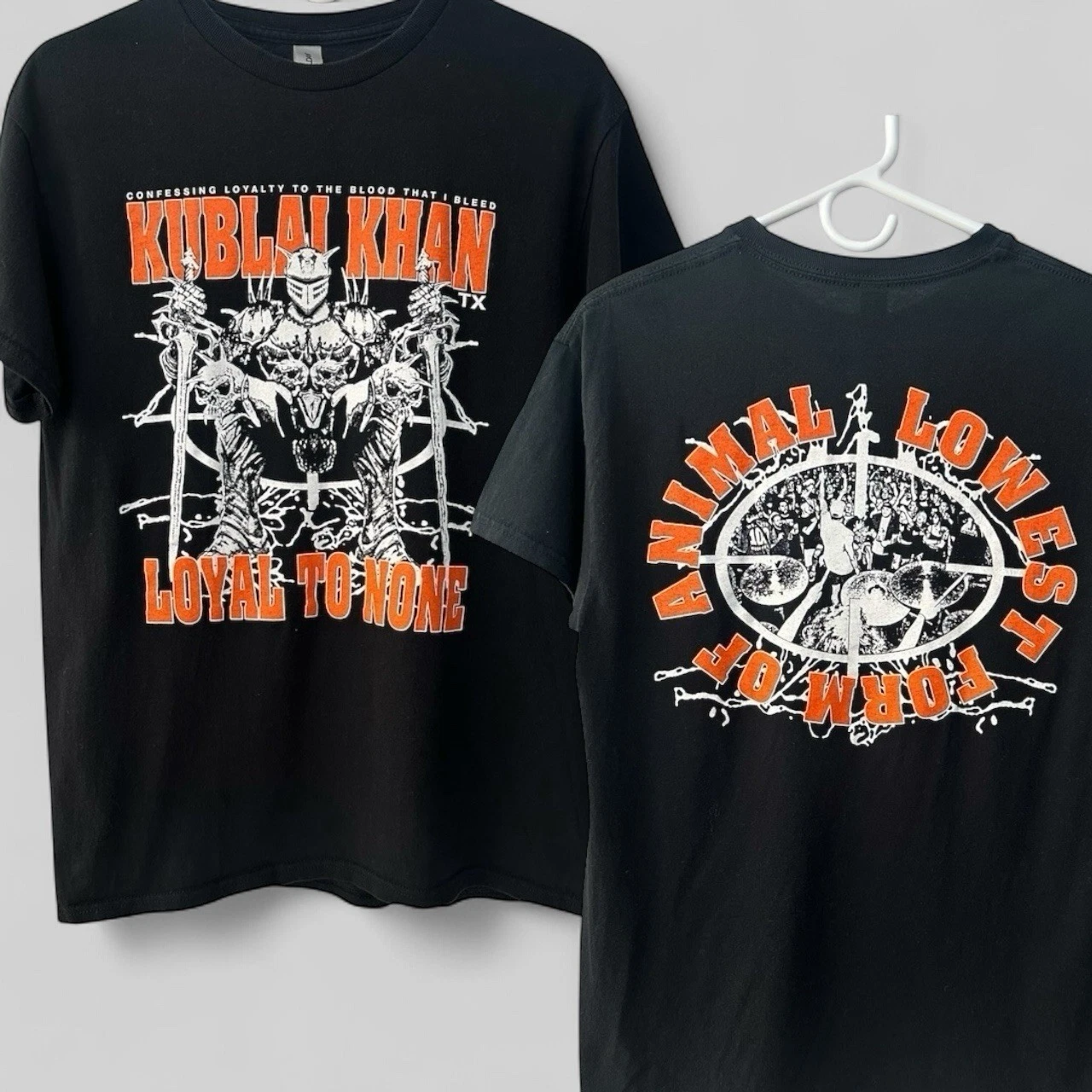 Kublai Khan TX Black Cotton Gift For Fan S-5XL Two Sided T-shirt QT856
