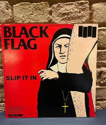 BLACK FLAG_SLIP IT IN_HENRY ROLLINS_HARDCORE PUNK_RAYMOND PETTIBON COVER_RARE