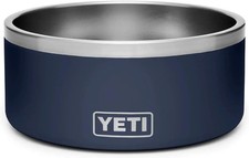 YETI 8, Stainless Steel, Non-Slip Dog Bowl, Holds 64 Ounces