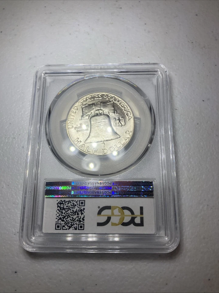 Franklin 1959 graduación profesional MS64 FBL Foto 2 de 2