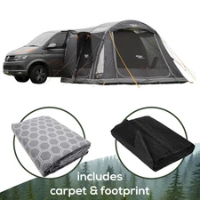 VANGO KELA LOW PRO AIR DRIVEAWAY AWNING CARPET & FOOTPRINT CAMPERVAN BUNDLE