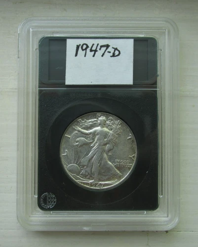 Photo of a 1947-D Walking Liberty Half Dollar from an eBay listing that sold on Jul 17, 2026
