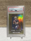 2024 Panini Obsidian FIRE & ICE Drake Maye #17 GOLD /10 RC PSA 10 POP 1 SP