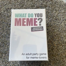 WHAT DO YOU MEME? Core Game Original Version The Hilarious Adult Party Game 17+