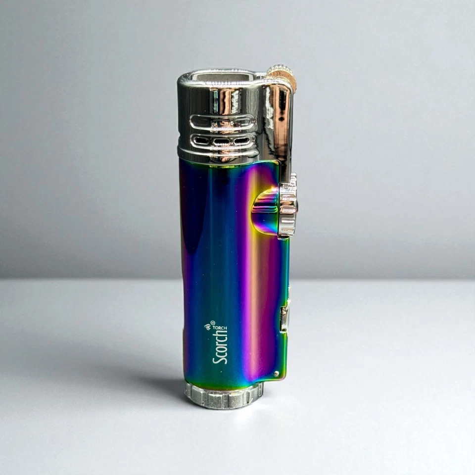 Scorch Torch 61637 Quad Jet Flame Refillable Lighter w/ Butane Gas – Cigar Torch - Image 2 of 4