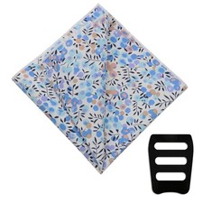 Pocket Squares for Men Floral Suit Handkerchief with Pocket Square Holder for...