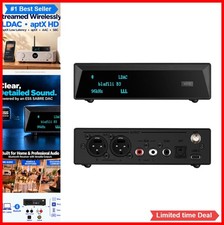 Bluetooth Audio Receiver XLR RCA Optical Coaxial LDAC aptX HD DAC for Wired