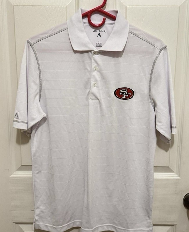 Antigua Men’s Polo San Francisco 49ers Golf Shirt small