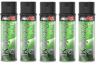 5x Proxl 1K Epoxid Grundierung Aerosol Spray Hochleistungs Rostschutz 500ml