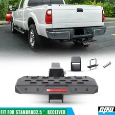 Fits 2.5" Receiver Adjustable 13.78" x 5.08" Trailer Towing Rear Hitch Step Bar