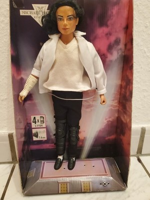 Michael Jackson Figur, 1997, 30cm gross mit Sing Funktion