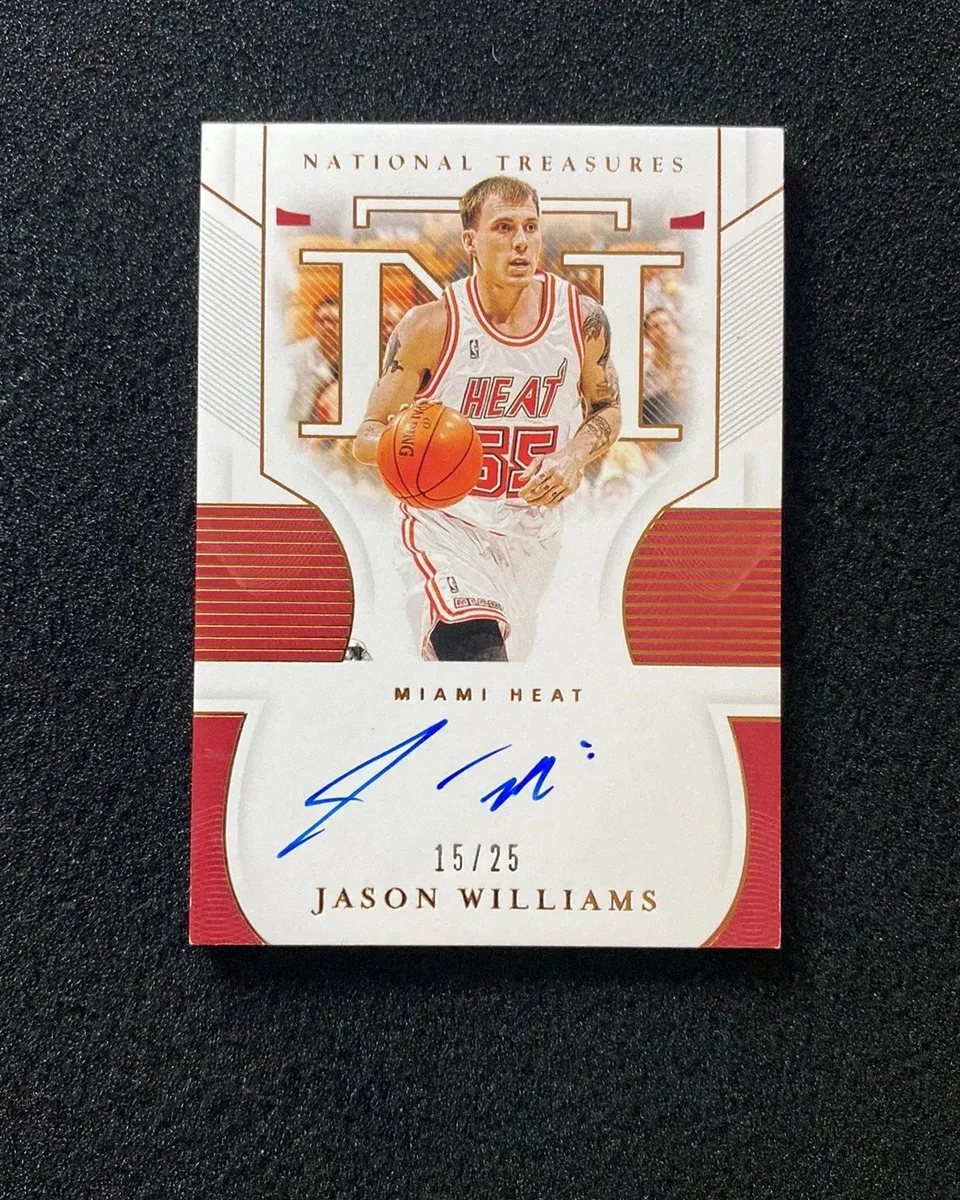 NBA JASON WILLIAMS AUTO 2018-19 PANINI ENCASED Scripted Signatures