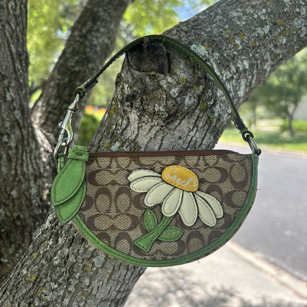 バッグ vintage coach pouch signature Flower Coach Canvas Exterior Floral Bags & Handbags for Women for sale | eBay