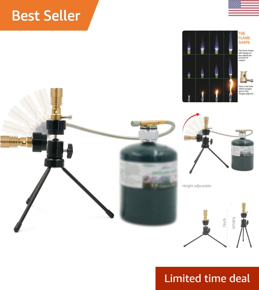 1 StüCk Einzige Rohr Bunsen Gas Licht für FlüSsig Propan Labor Heiz GeräTe Z7ZZ2 1 StüCk Einzige Rohr Bunsen Gas Licht für FlüSsig Propan Labor Heiz GeräTe Z7ZZ2