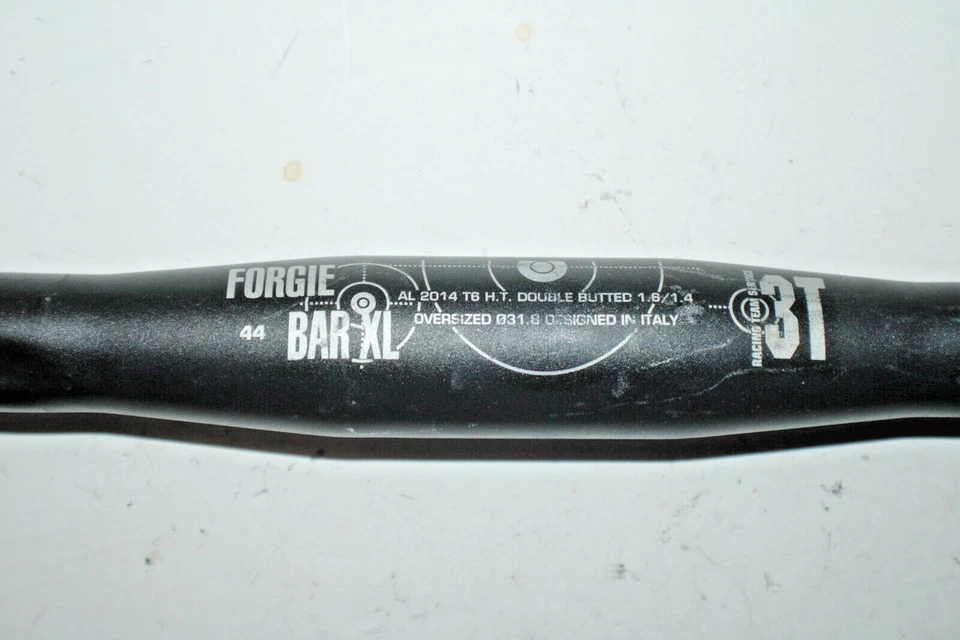 3T Forgie Bar XL DropBar Handlebar 31.8mm 41cm Black Oversized Road USA Shipper - Image 3 of 4