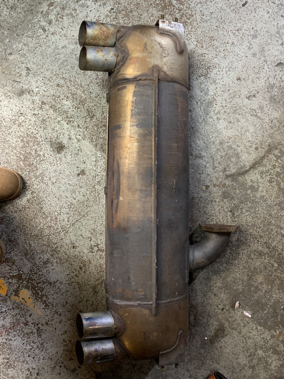 Ferrari 308 QV - Exhaust Muffler - P/N 121383