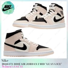 NIKE AIR JORDAN 1 MID GUAVA ICE BQ6472-800 Women's US5-15 NEW