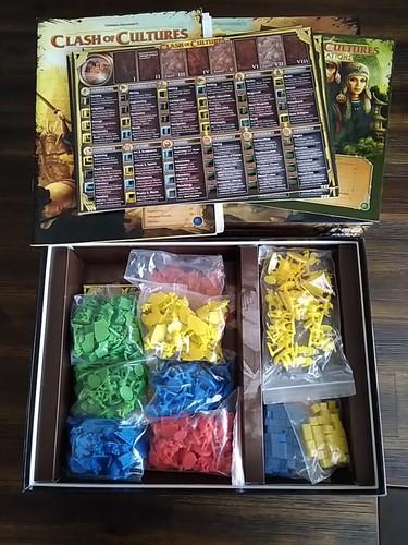 Clash of Cultures w/Civilizations Expansion (Two Boxes) Z-Man Boardgames - Picture 2 of 5