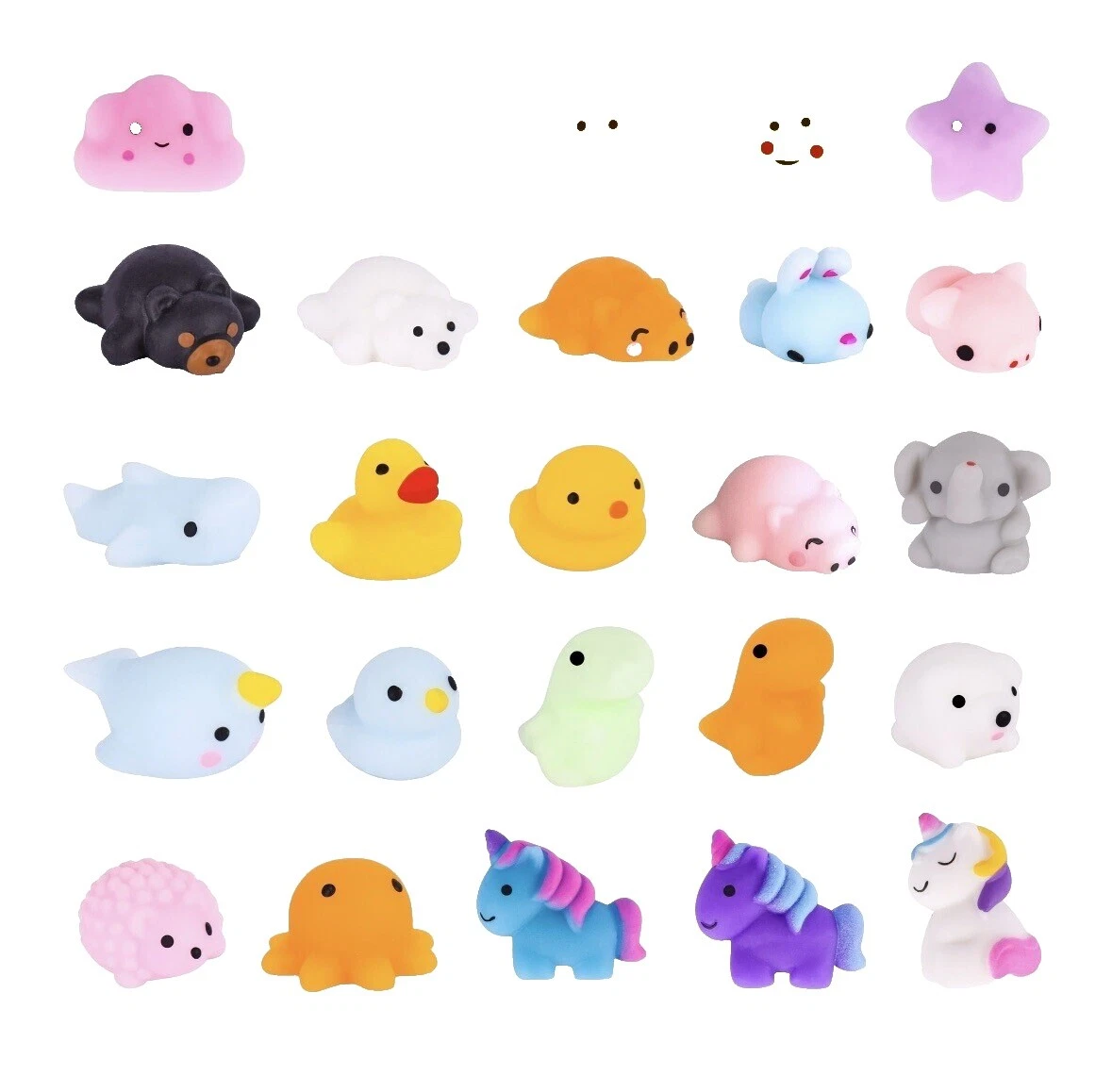 MINI gel de silicone/Borracha Tiras e Pingentes para Celulares