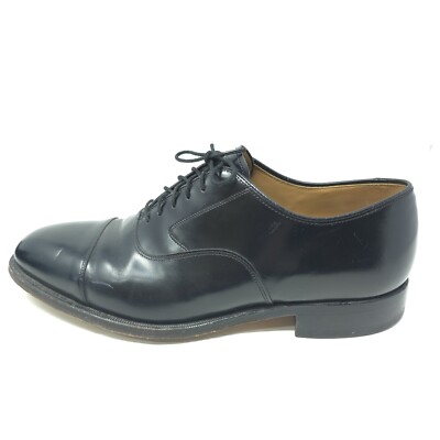 Johnston Murphy Optima USA Black Leather Cap Toe Lace Up Oxfords Shoes Mens 15 D Johnston & Murphy Optima Shoes Black Leather Oxford 22-2981  main image 3