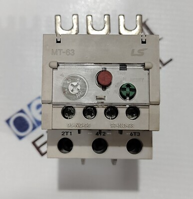 LS ELECTRIC MT-63 THERMISCHES ÜBERLASTRELAIS BEREICH 34-50 AMP KOSTENLOSER SC...