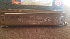 Vintage M.Hohner Super Chromonica Chromatic Harmonica 270-C Germany Orig Box H01