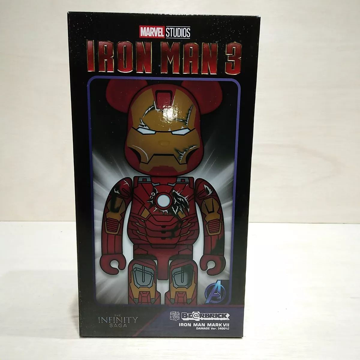 BE@RBRICK IRON MAN MARK VII DAMAGE 400％