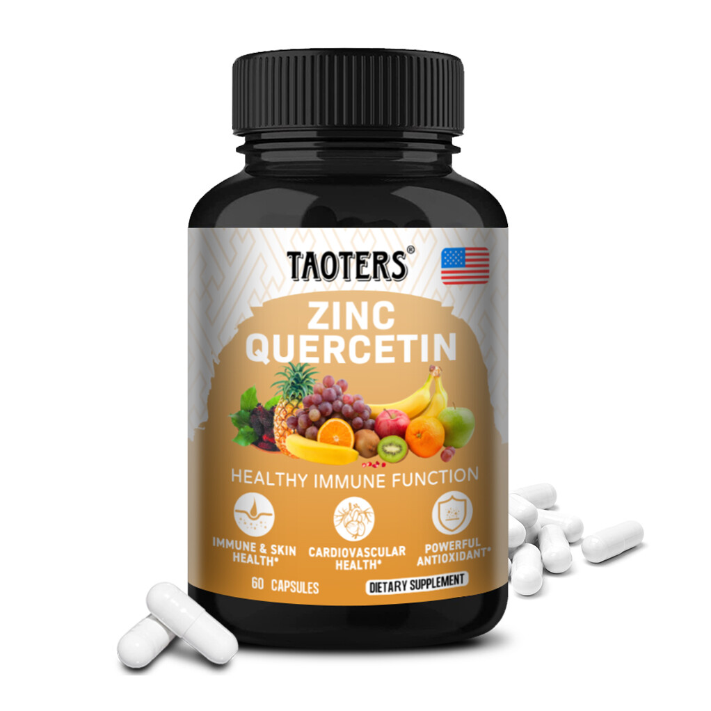Quercetin Complex 1000mg Per Serve 120 Capsules Zinc High