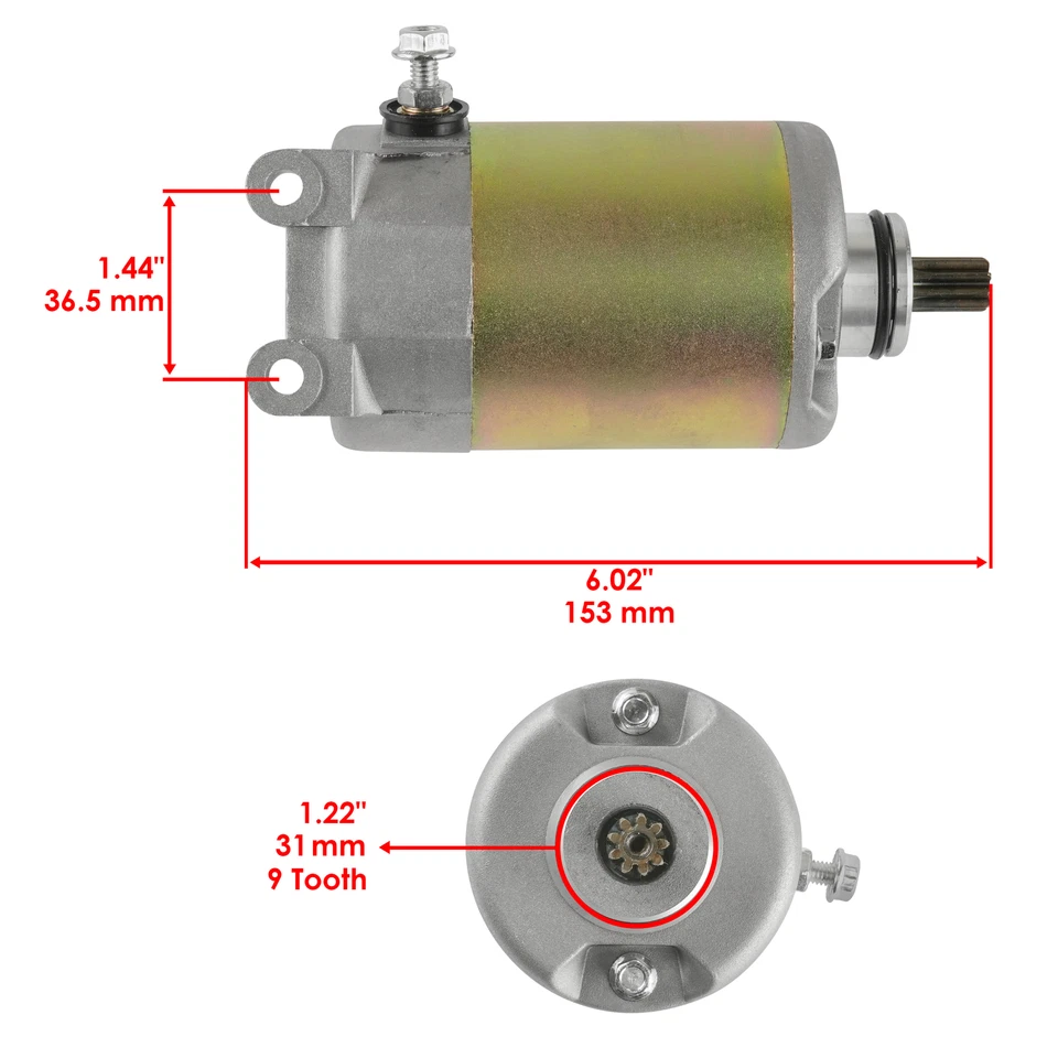 Arranque para Honda Scooter CH250 Elite Ch 250 Nuevo 1985 1986 1987 1988 Foto 2 de 4