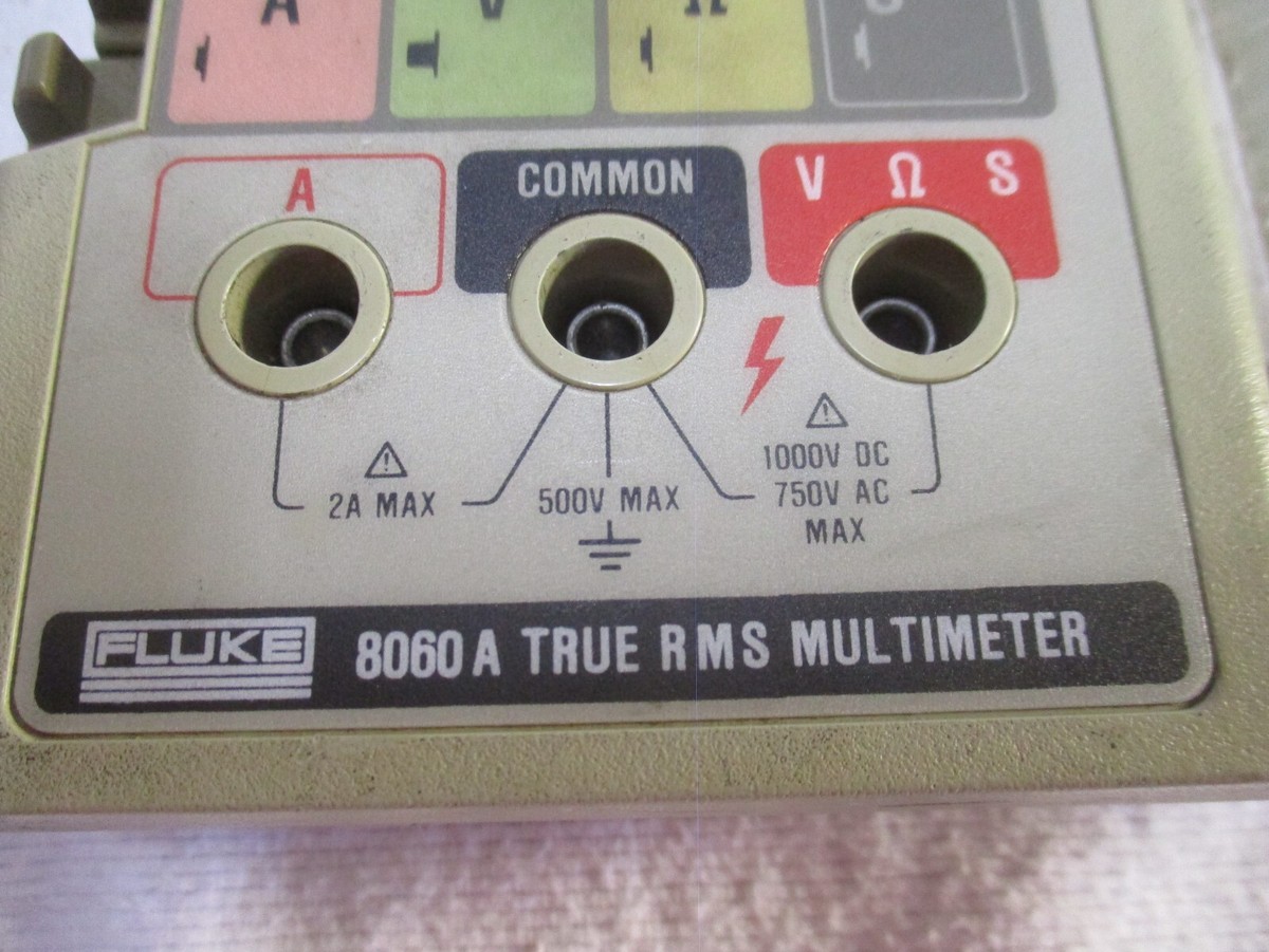 Fluke 8060A RMS Digital Multimeter for sale online | eBay Fluke 8060A RMS Digital Multimeter for sale online | eBay