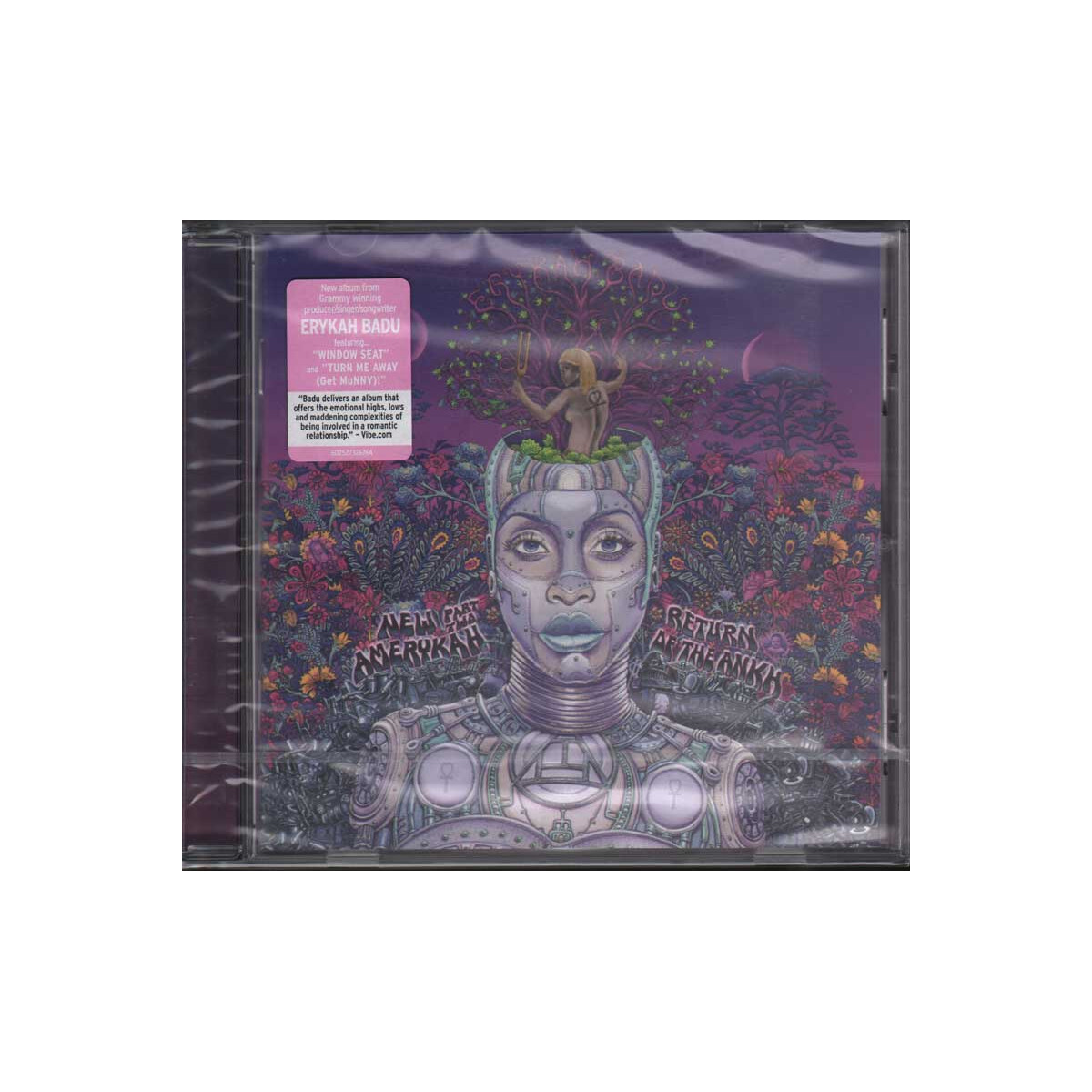 Erykah Badu CD New Amerykah Part Two Return Of The Ankh Sigillato