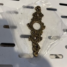 Anthropologie Bronze Floral Doorbell Cover