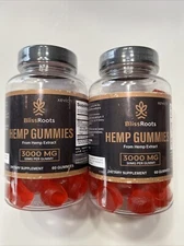 (2 Pack) Bliss Roots Gummies - Health & Wellness Support Supplement Gummies