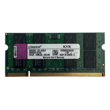 KINGSTON KVR800D2S6/2G 1GB DDR2 800MHz Non-ECC 200-Pin SoDimm Laptop Memory RAM